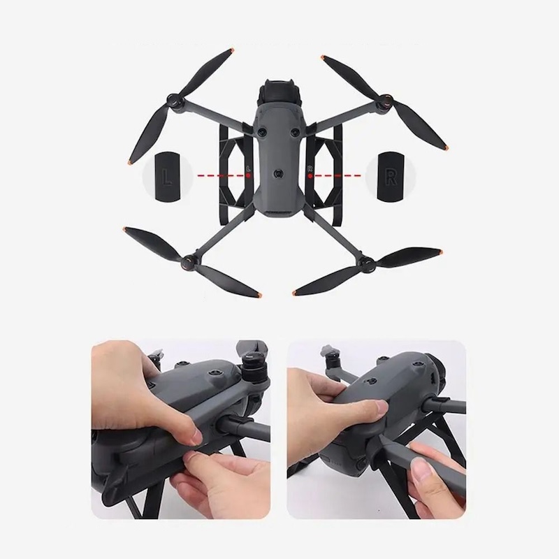 train atterrissage rehausse 36mm dji mavic 4 pro 4