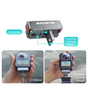 adattatore magnetico sunnylife dji osmo nano osmo 360 action 3 4 5 pro 3