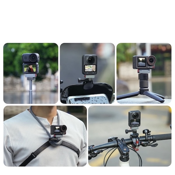 adattatore magnetico sunnylife dji osmo nano osmo 360 action 3 4 5 pro 4