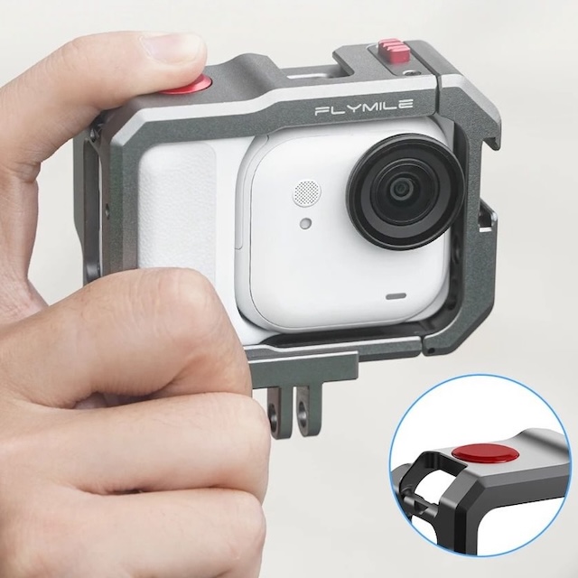 gabbia metallica di protezione insta360 go ultra 3