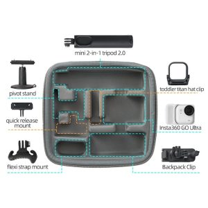organizer pouch sunnylife insta360 go ultra pack createur 3