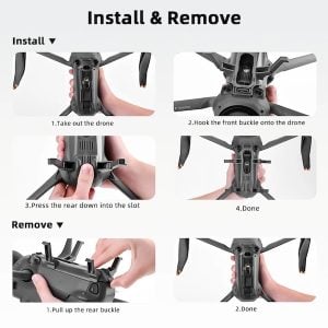 Landing gear extension 35mm for DJI Mavic 4 Pro - Maison Du Drone