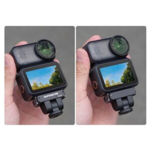 adaptateur magnetique pivotant 180 filetage 1 4 dji osmo nano 4
