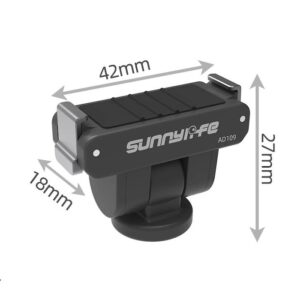 adaptateur magnetique pivotant 180 filetage 1 4 dji osmo nano 6
