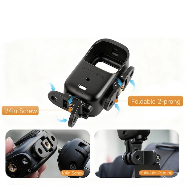adaptateur pliable vertical horizontal dji osmo nano 6