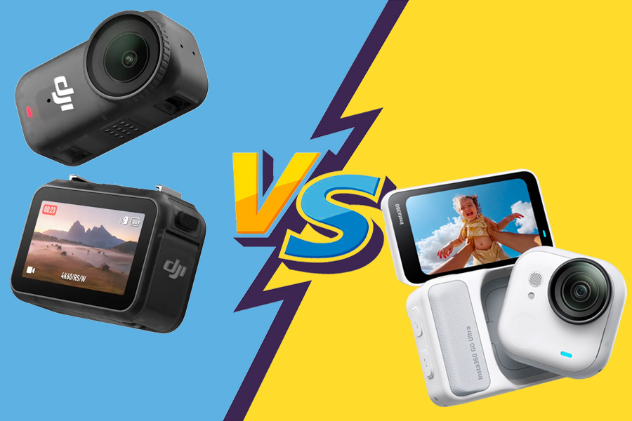 DJI Osmo Nano vs Insta360 GO Ultra : quelle mini caméra choisir ?