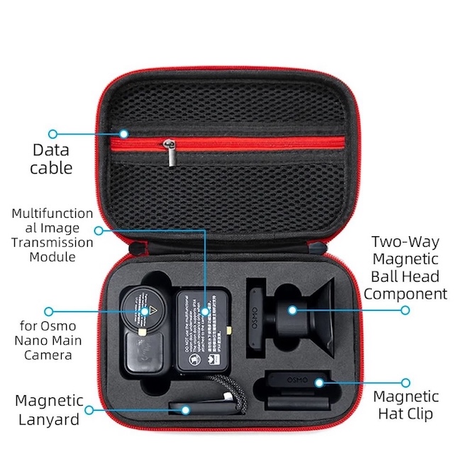 borsa da trasporto snapcore nera dji osmo nano 2