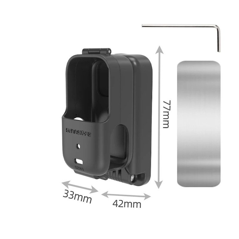 Support Magnétique Rechargeable Pour DJI Osmo Nano - Base à Libération Rapide, Nylon, Noir, 43x20.9x16.3 Mm - 11