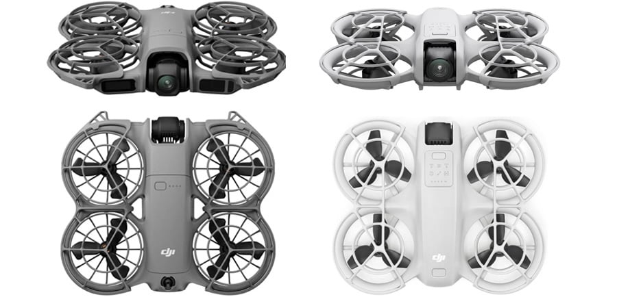 DJI Neo 2 vs Neo: diseño