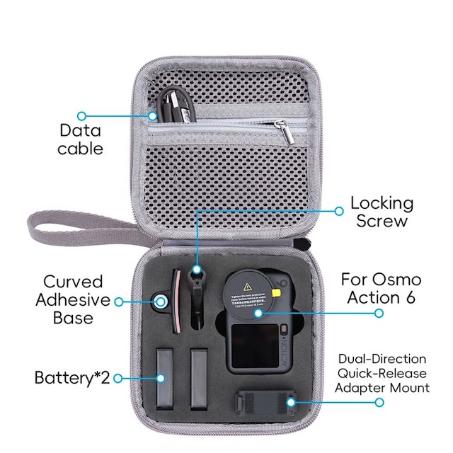 Nylontasche Handschlaufe dji osmo action 6 2