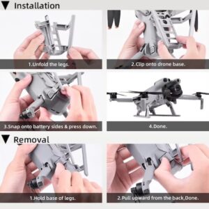 36 mm landing gear booster dji mini 5 pro 5