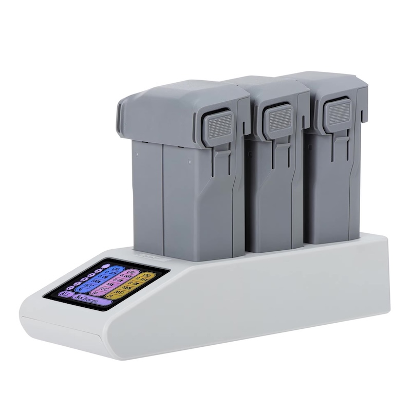 Caricabatteria per DJI Mini 3/3 Pro/Mini 4 PRO/5 Pro Hub di ricarica rapida a tre vie Gestore di ricarica Accessori per telecomando