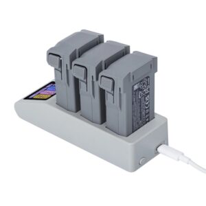 triple led screen charging station dji mini 5 pro 4 batteries