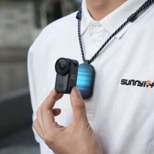 magnetic neck support pov dji osmo nano dji mic insta360 go3 3s micair 1