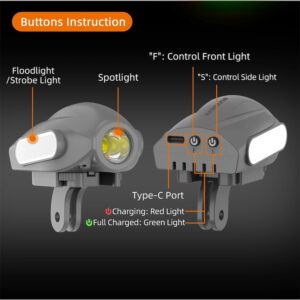 multifunction lamp holder led dji mini 5 pro 5