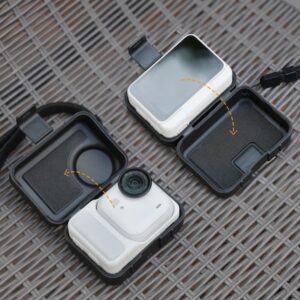funda protectora compacta correa de muñeca insta360 go ultra 3