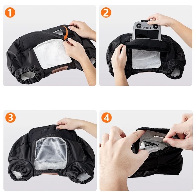 Thermohandschuhe Windschutz Funkfernsteuerung dji rc rc2 rc pro rc n1 rc n2 rc n3 6