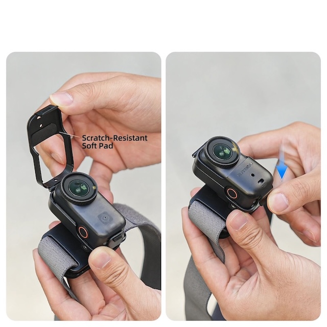 sangle tete rotation 360 osmo nano 4