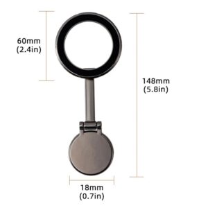 smartphone holder 360 folding rotary magnetic radio control dji rc n1 rc n2 rc n3 6