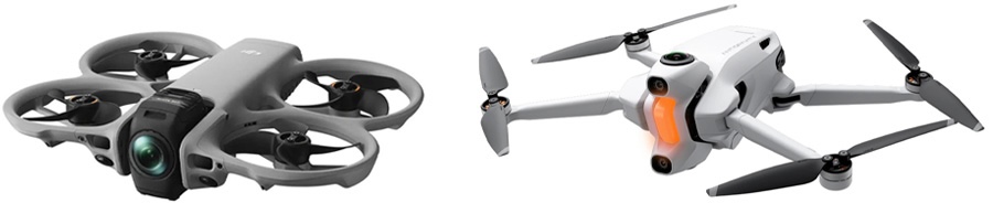 dji avata 360 vs antigravity a1 design