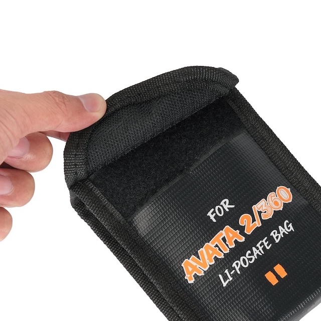 Borsa Ignifuga Hensych Per Batterie LiPo - Custodia A Prova Di Esplosione Per Mavic Air 2/2S E FPV (Senza Batteria)
