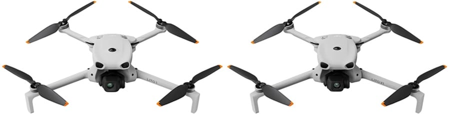 dji lito 1 vs lito x1 design