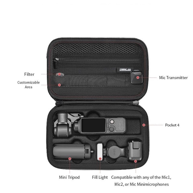 borsa da trasporto tracolla startrc dji osmo pocket 4 3