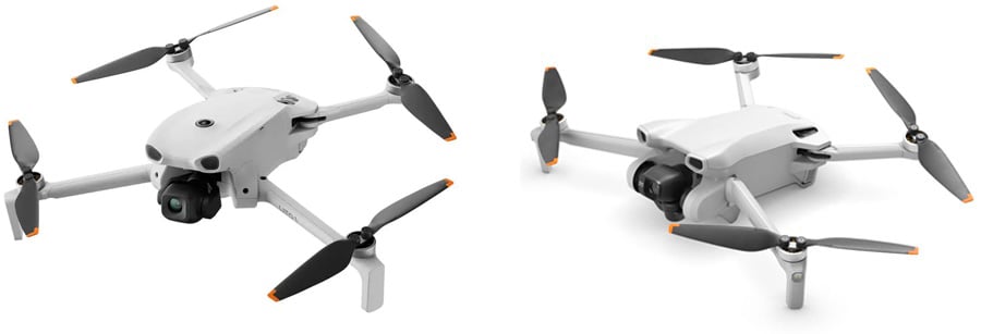 dji lito 1 vs mini 3 design