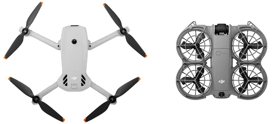 DJI Lito 1 vs. Neo 2: Design