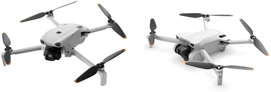 DJI Lito X1 vs Mini 3: diseño