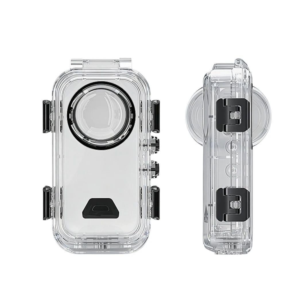60m waterproof case with magnetic mount for Insta360 X6 3