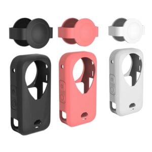 coque silicone protection objectif insta360 x6 1