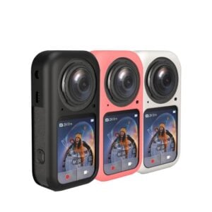 coque silicone protection objectif insta360 x6 2