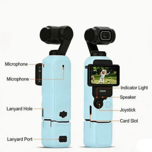 DJI Osmo Pocket 4 3 Silicone Protective Case Kit