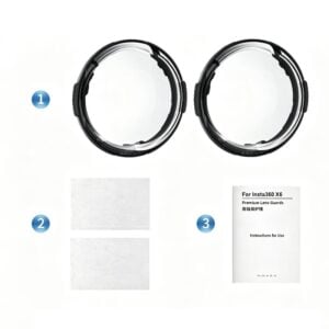 protege lentilles verre trempe insta360 x6 2