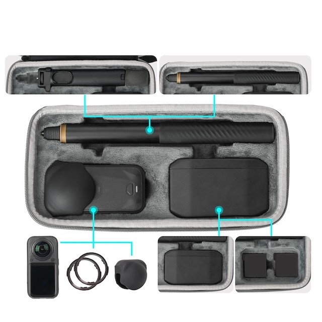 Sunnylife Insta360 X6 2 Storage Pouch