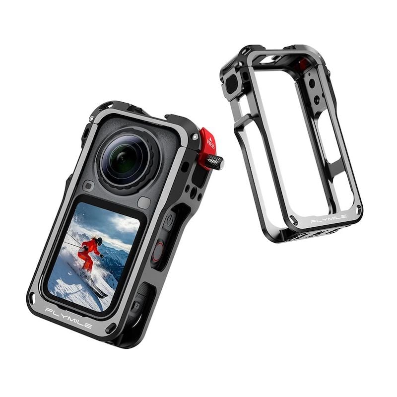 Metal protective cage for Insta360 X6 1 lens
