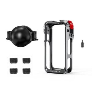Metal protective cage for the Insta360 X6 5 lens
