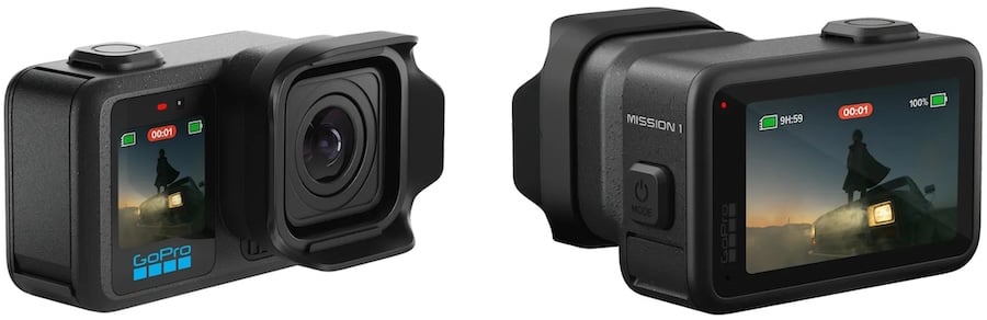 GoPro Mission 1 Pro vs. Mission 1 – Design