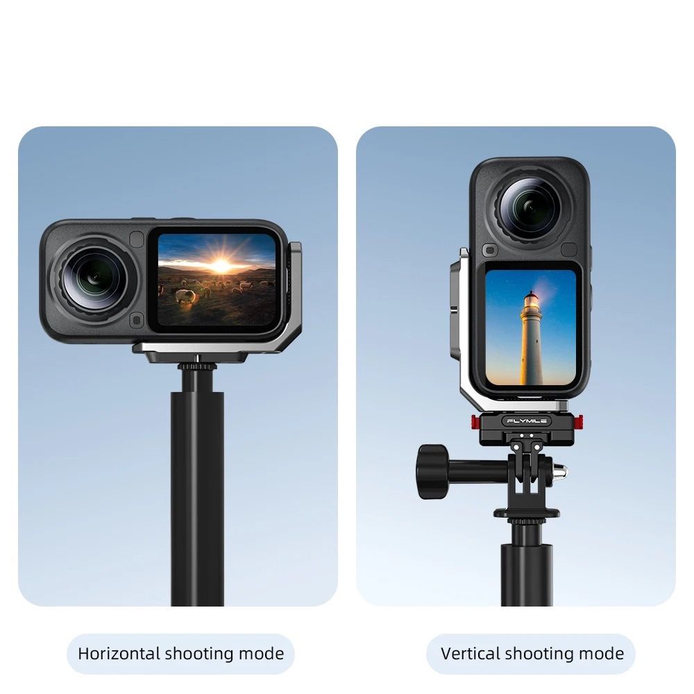 Horizontal/Vertical Mount for Insta360 X6 2