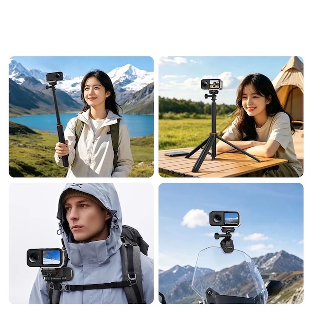 Horizontal/Vertical Mount for Insta360 X6 5